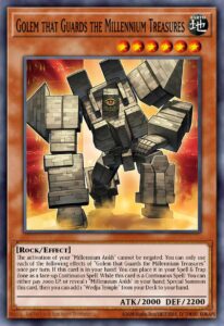 INFO-AE002 Golem that Guards the Millennium Treasures [N]