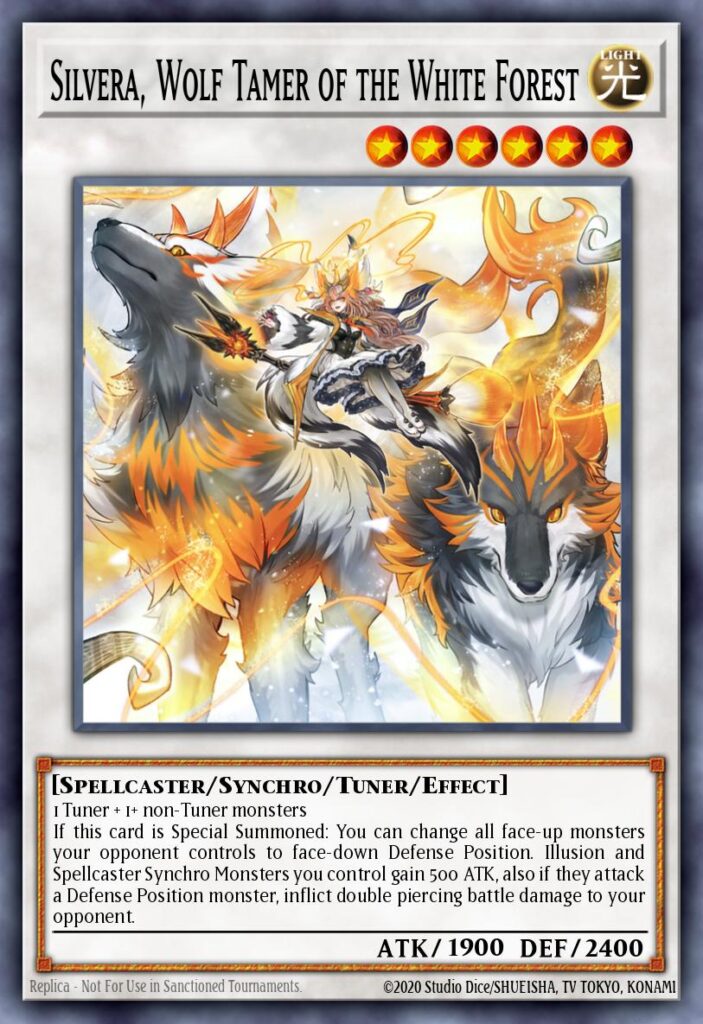 INFO-AE038 Silvera, Wolf Tamer of the White Forest [SR]